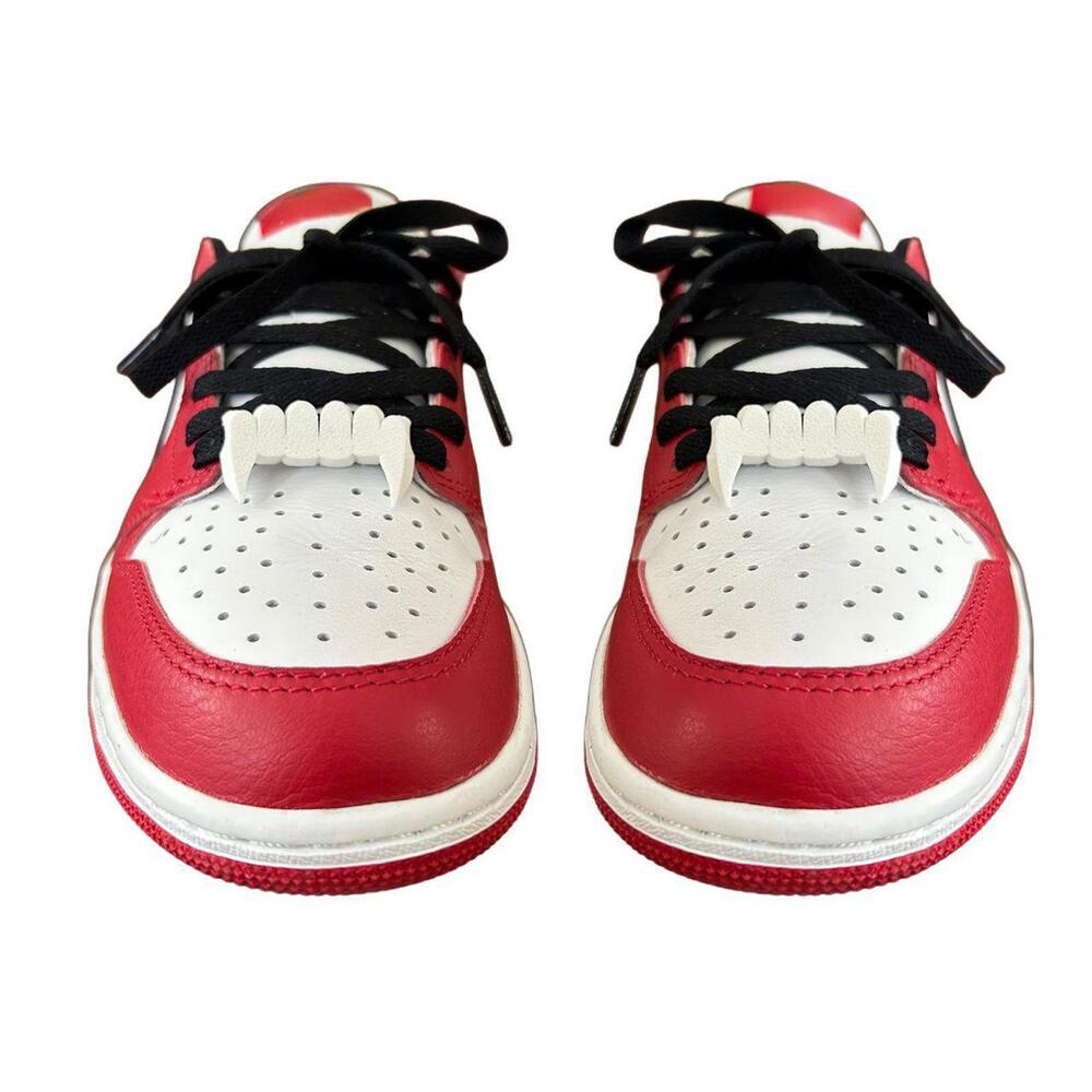 attachable/detachable vampire fangs for your sneakers!